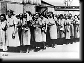 Jewish women who survived the slave labor camps. * 330 x 244 * (41KB)